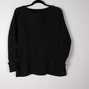 Woolrich Sweaters - Black wool sweater with flared hem Woolrich Sweaters - Black wool sweater with flared hem